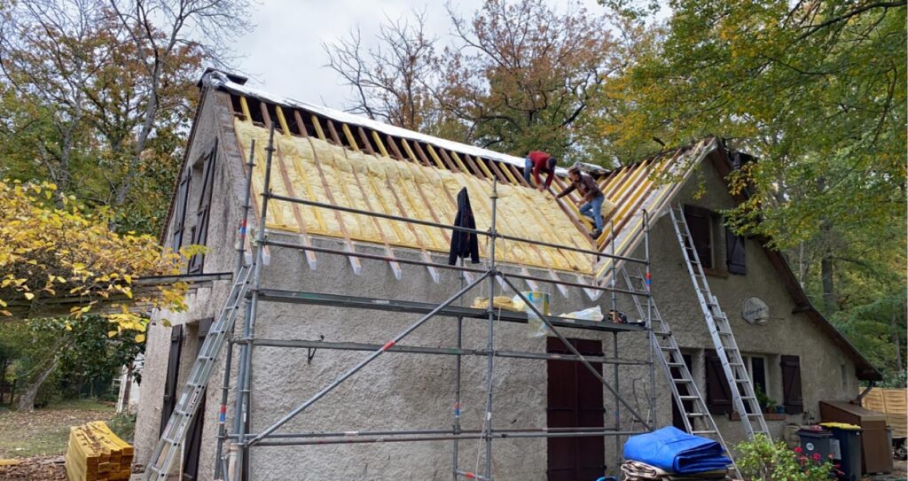 chantier isolation