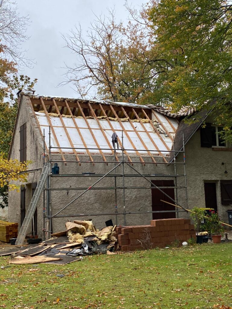 chantier isolation